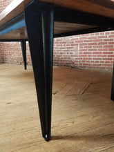 Load image into Gallery viewer, Star Inlay Wooden table - Inlayed Wood Pattern Table