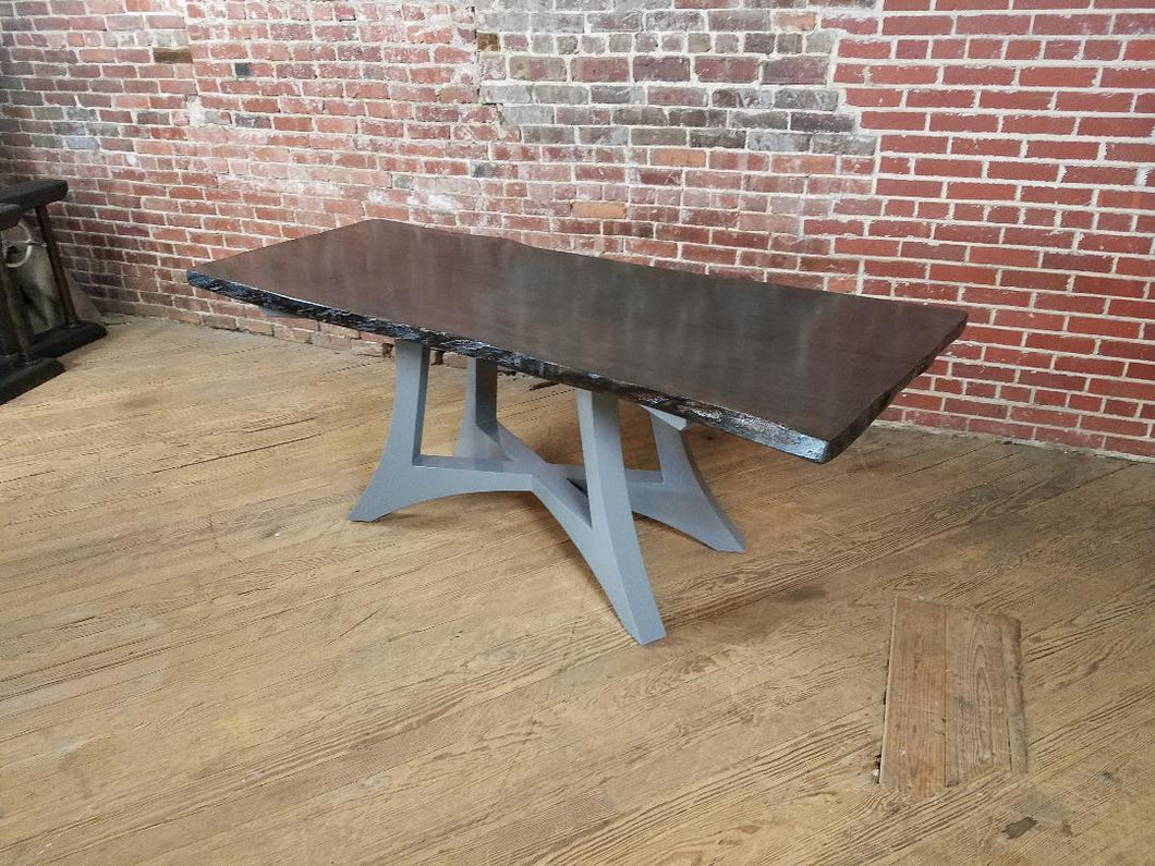 Live Edge Slab Table - Live Edge Wood Slab Table